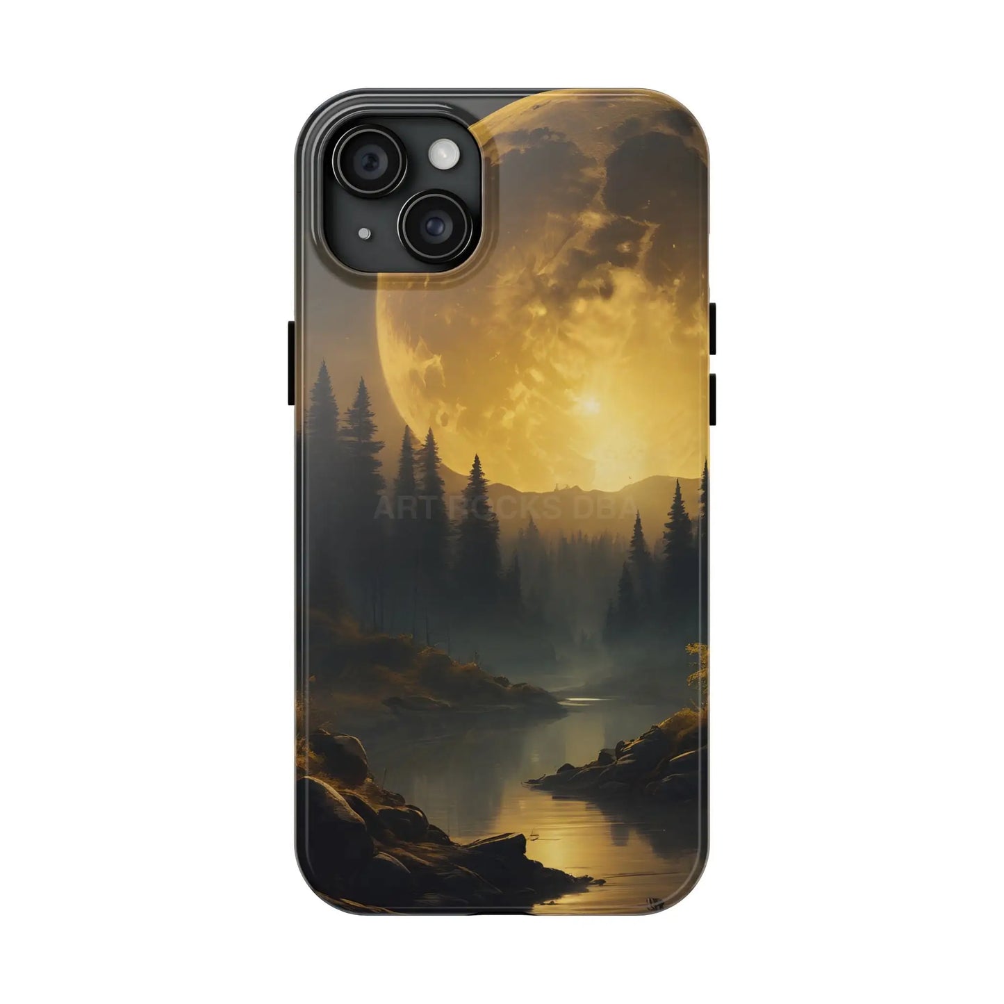 Moonlit Forest Tough Phone Cases Durable Phone Cover Nature Phone Case Unique Phone Accessories Gift for Outdoor
