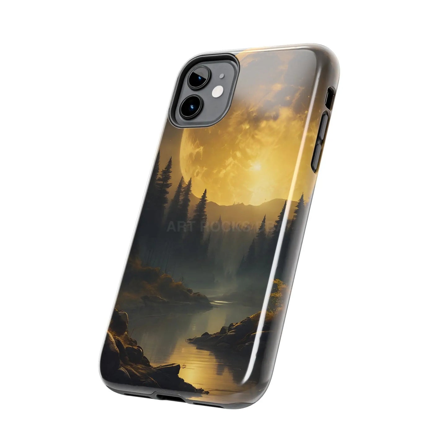 Moonlit Forest Tough Phone Cases Durable Phone Cover Nature Phone Case Unique Phone Accessories Gift for Outdoor
