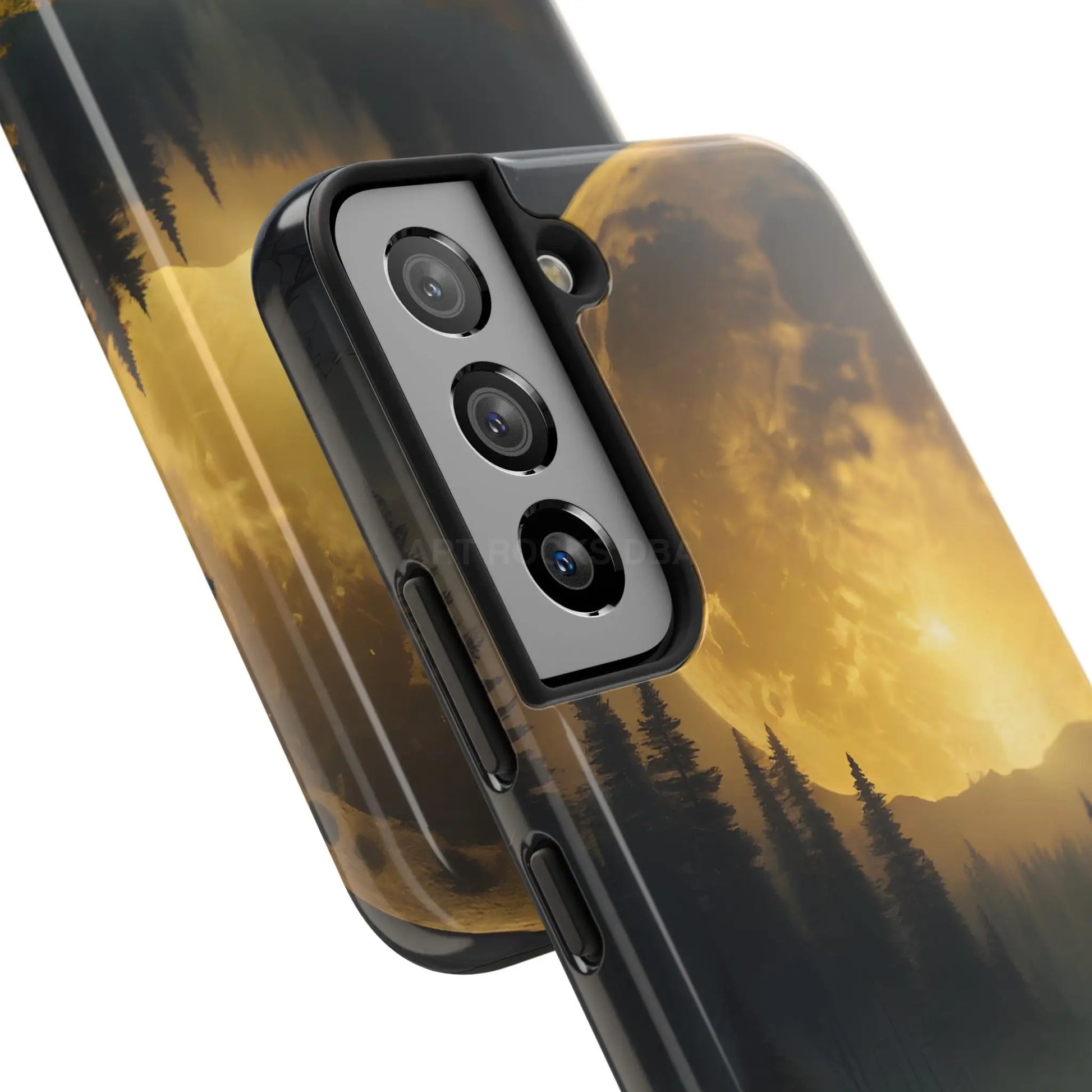 Moonlit Forest Tough Phone Cases Durable Phone Cover Nature Phone Case Unique Phone Accessories Gift for Outdoor