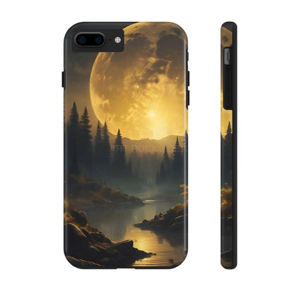 Moonlit Forest Tough Phone Cases Durable Phone Cover Nature Phone Case Unique Phone Accessories Gift for Outdoor