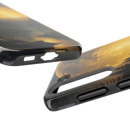 Moonlit Forest Tough Phone Cases Durable Phone Cover Nature Phone Case Unique Phone Accessories Gift for Outdoor