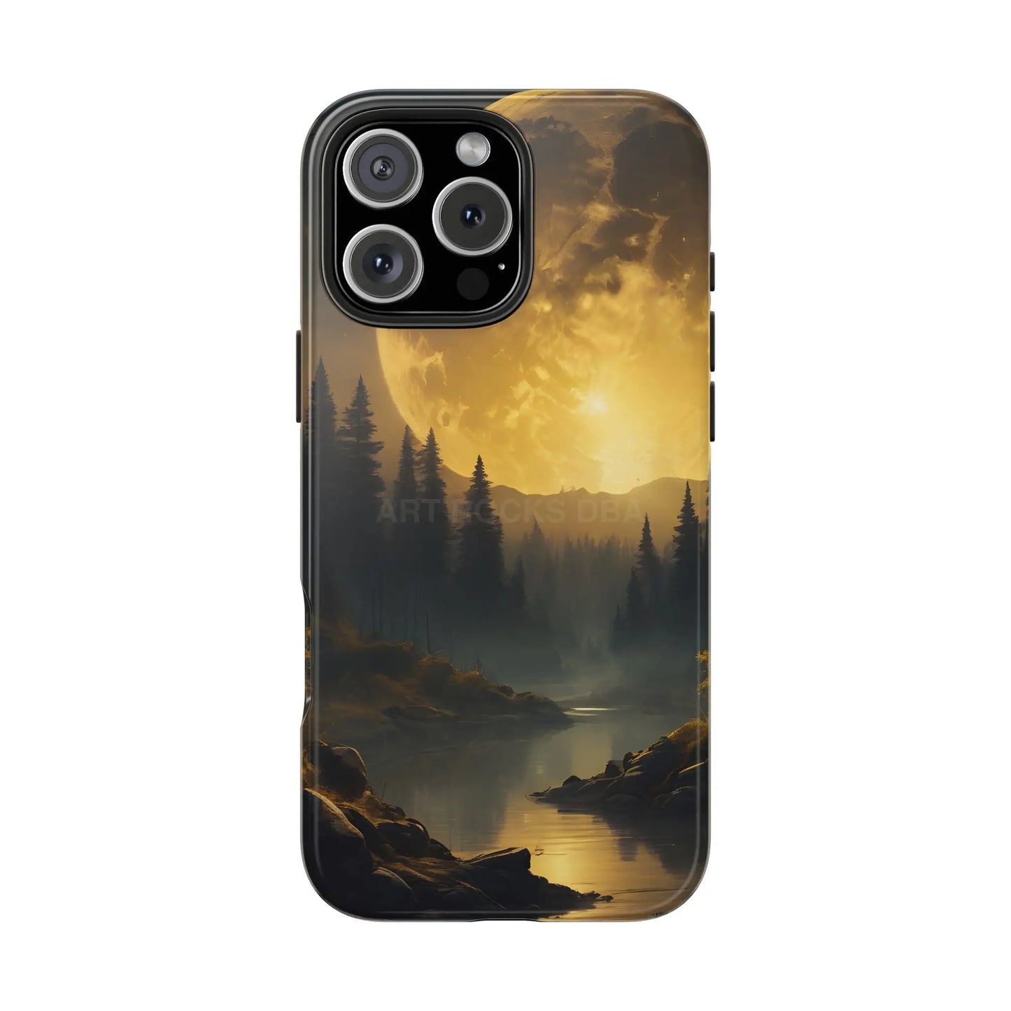 Moonlit Forest Tough Phone Cases Durable Phone Cover Nature Phone Case Unique Phone Accessories Gift for Outdoor