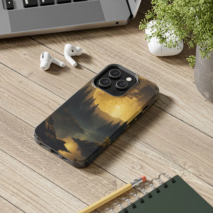 Moonlit Forest Tough Phone Cases Durable Phone Cover Nature Phone Case Unique Phone Accessories Gift for Outdoor