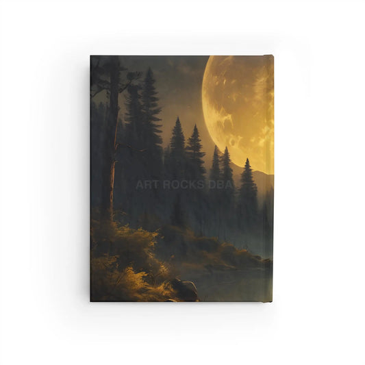 Moonlit Journal - Nature-Themed Writing Notebook Perfect for Reflection and Inspiration Gift for Nature Lovers Travel
