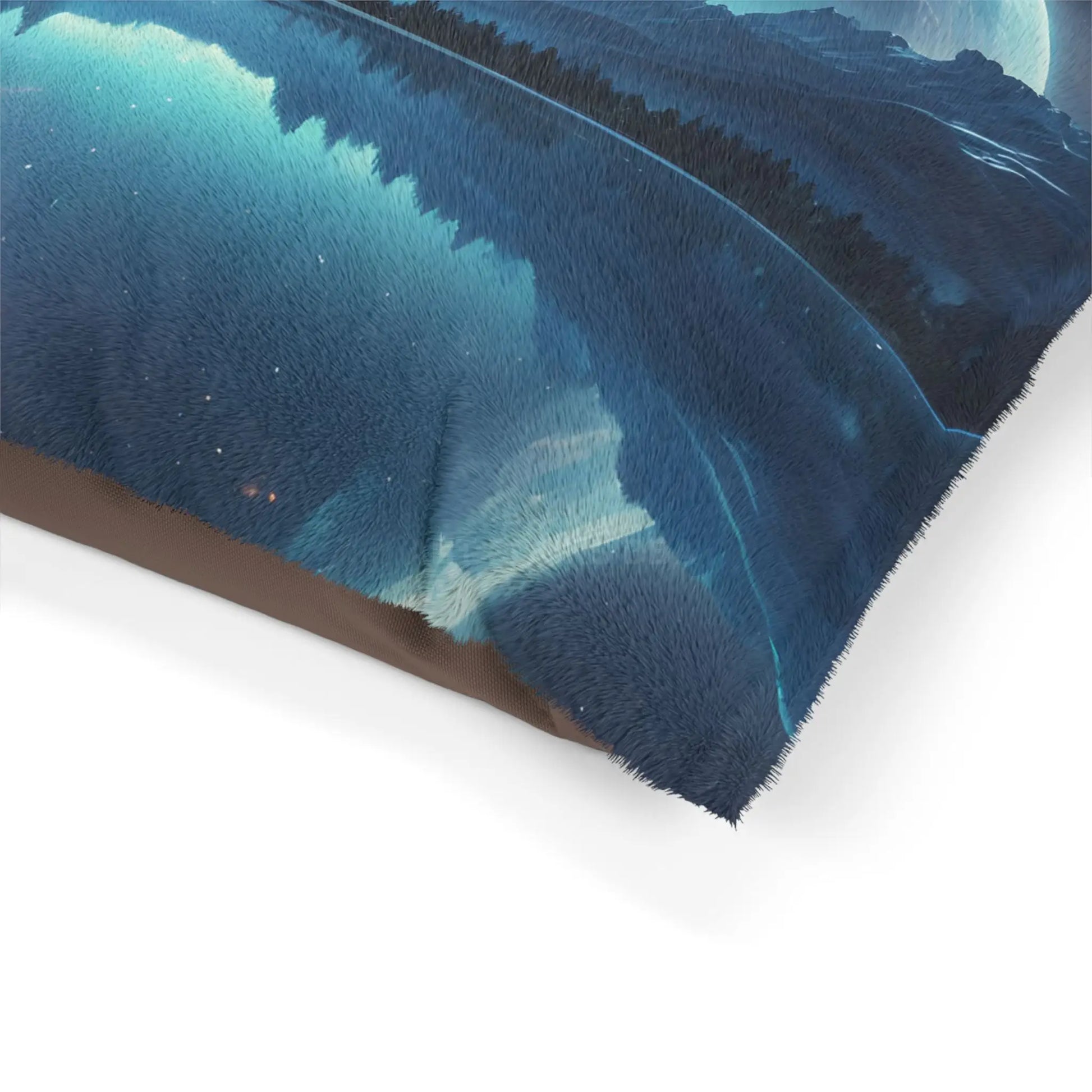 Moonlit Lake Pet Bed — Cozy Celestial Dog & Cat Pillow - Pets