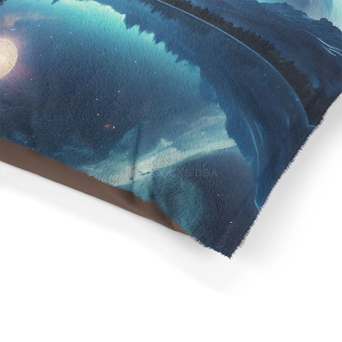 Moonlit Lake Pet Bed — Cozy Celestial Dog & Cat Pillow - Pets