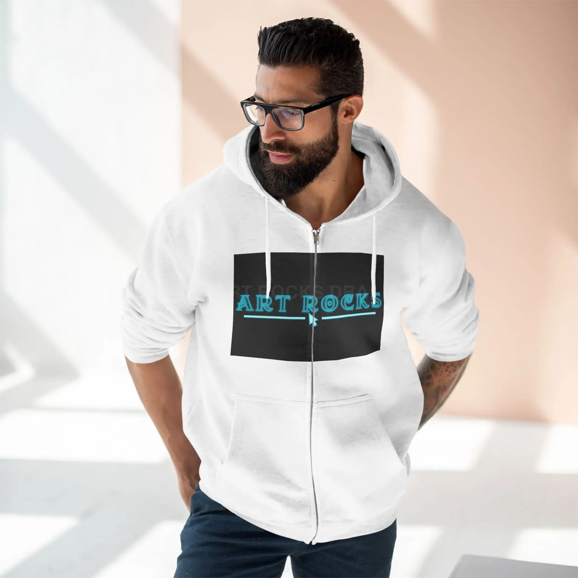 Morning Mountain Top Zip-Up Sweatshirt - Hoodie