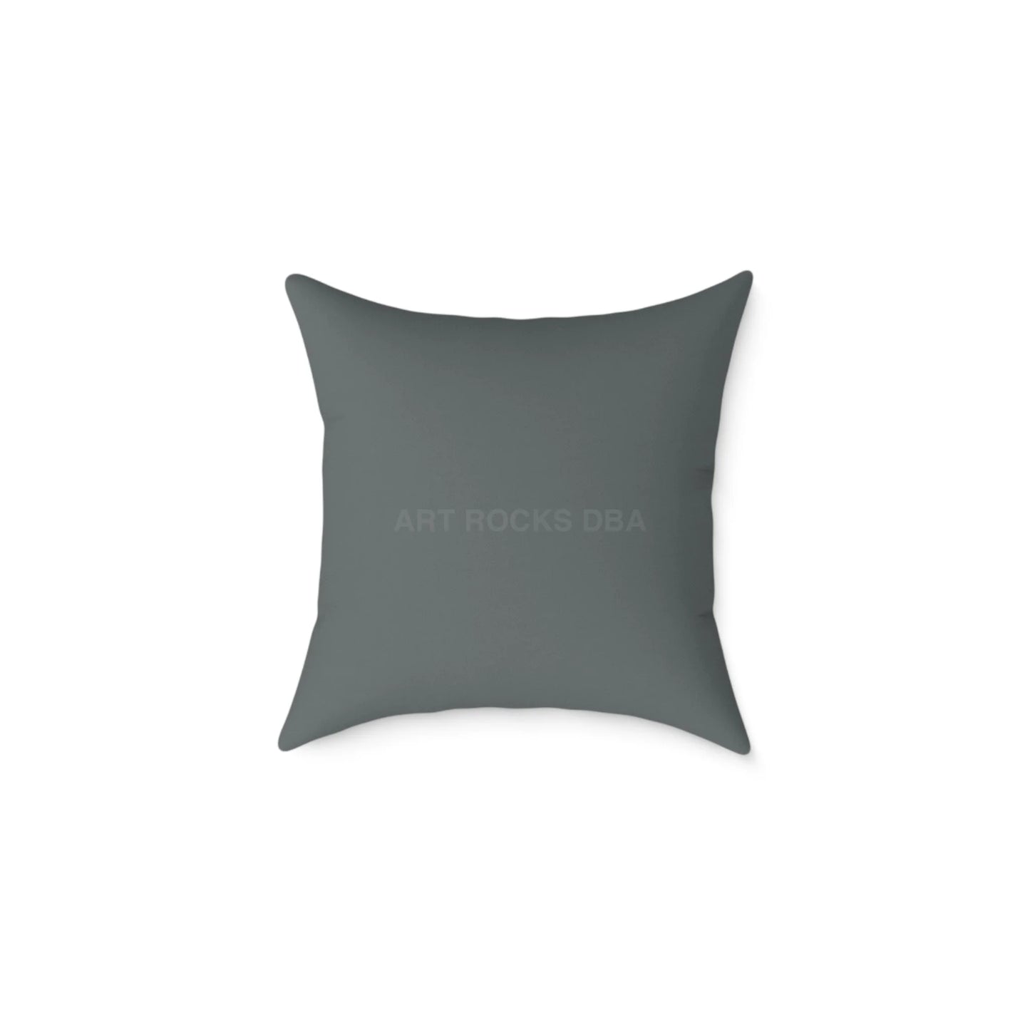 Mossy Beach on a Gloomy Day Throw Pillow Cozy Home Decor Nature Lover Gift Decorative Throw Pillow Soothing Bedroom