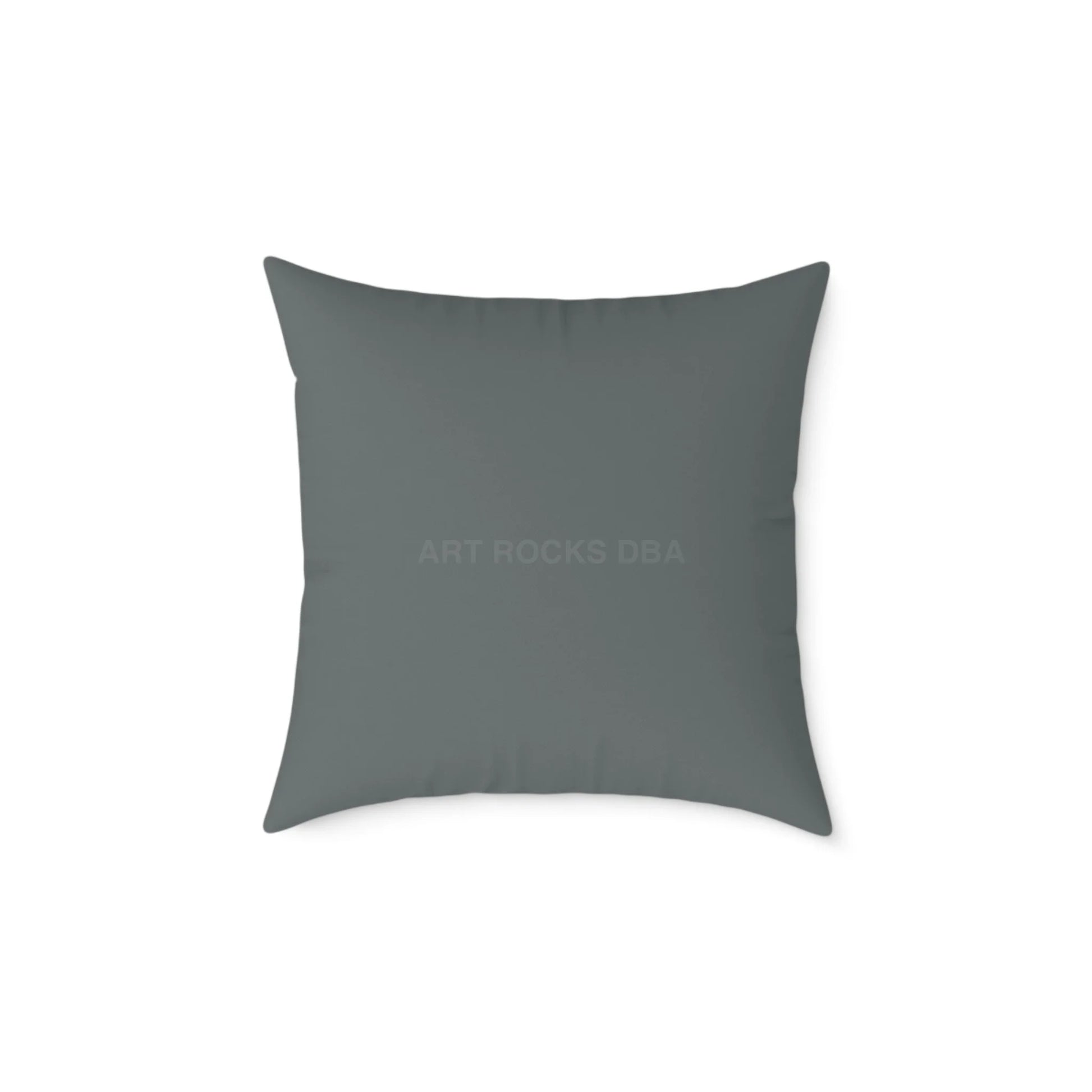 Mossy Beach on a Gloomy Day Throw Pillow Cozy Home Decor Nature Lover Gift Decorative Throw Pillow Soothing Bedroom