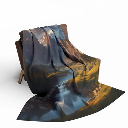 Mountain Lover’s Dream Fleece Blanket - Home Decor