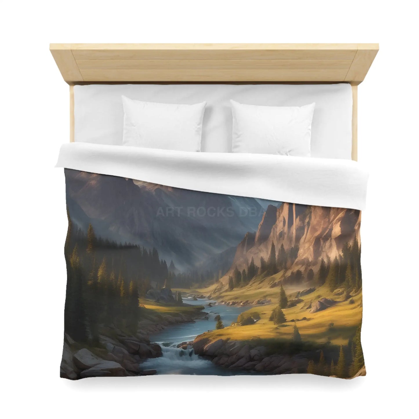 Mountain Lover’s Dream Microfiber Duvet Cover – Cozy Nature-Inspired Bedding for Outdoor Lovers - Home Decor