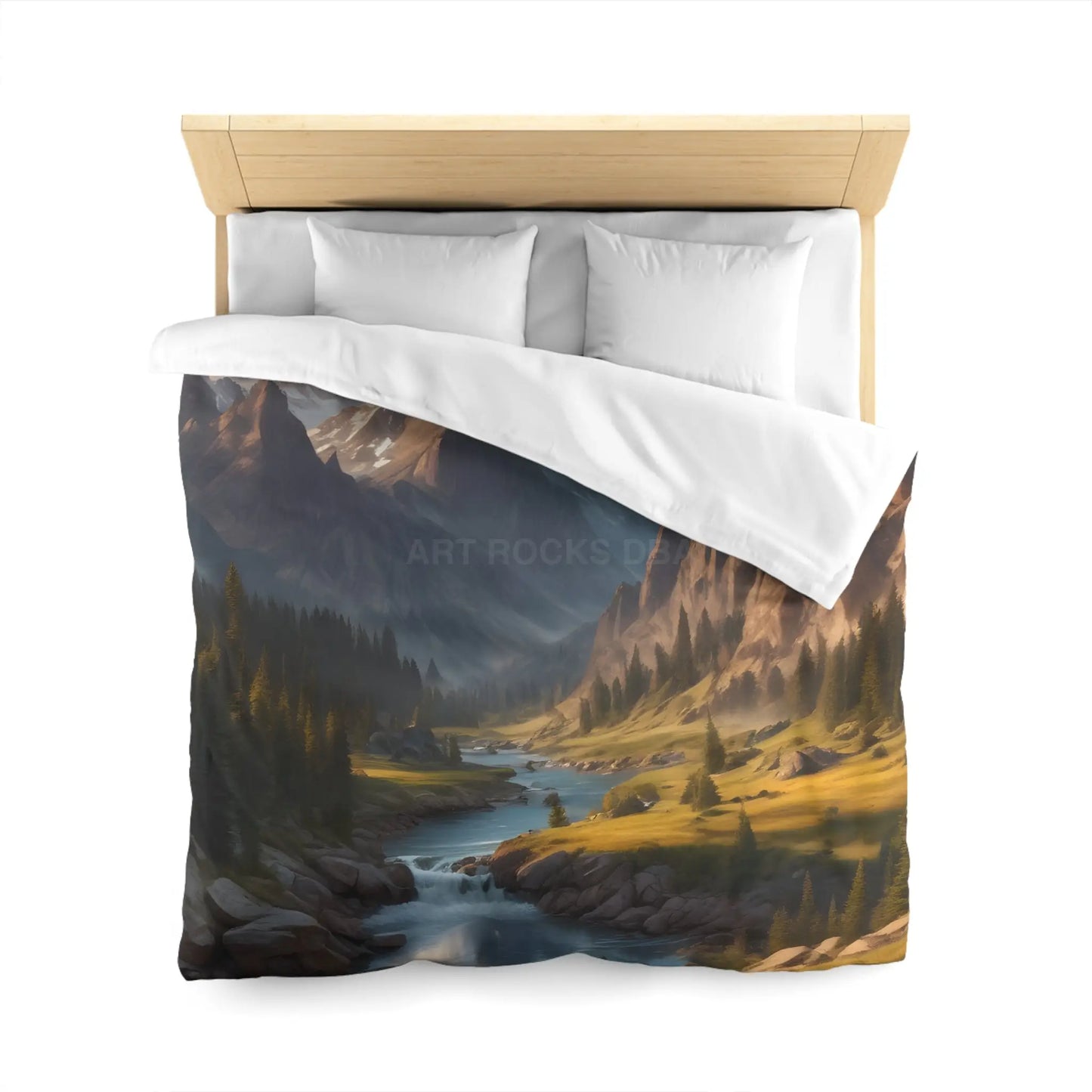 Mountain Lover’s Dream Microfiber Duvet Cover – Cozy Nature-Inspired Bedding for Outdoor Lovers - Home Decor