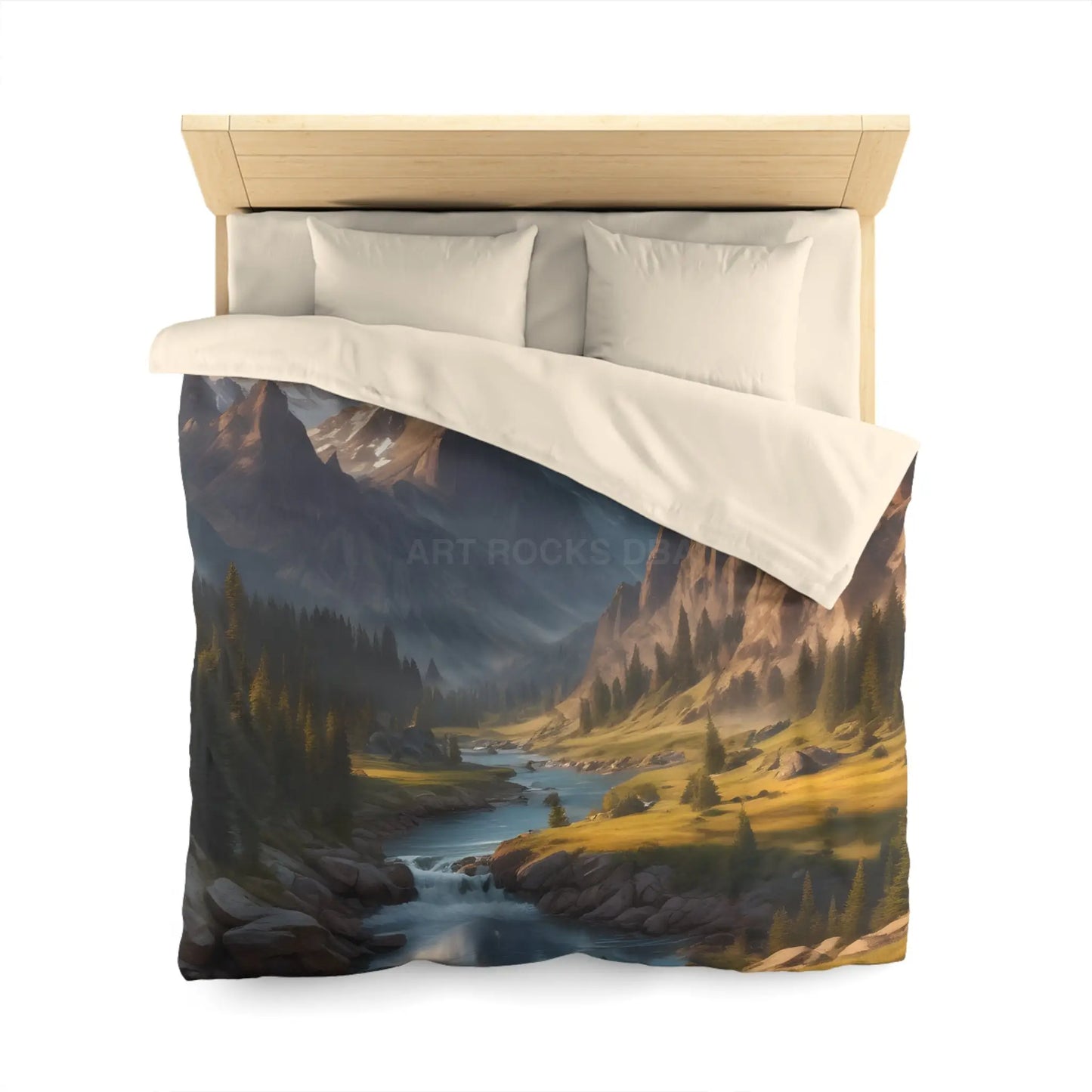 Mountain Lover’s Dream Microfiber Duvet Cover – Cozy Nature-Inspired Bedding for Outdoor Lovers - Home Decor