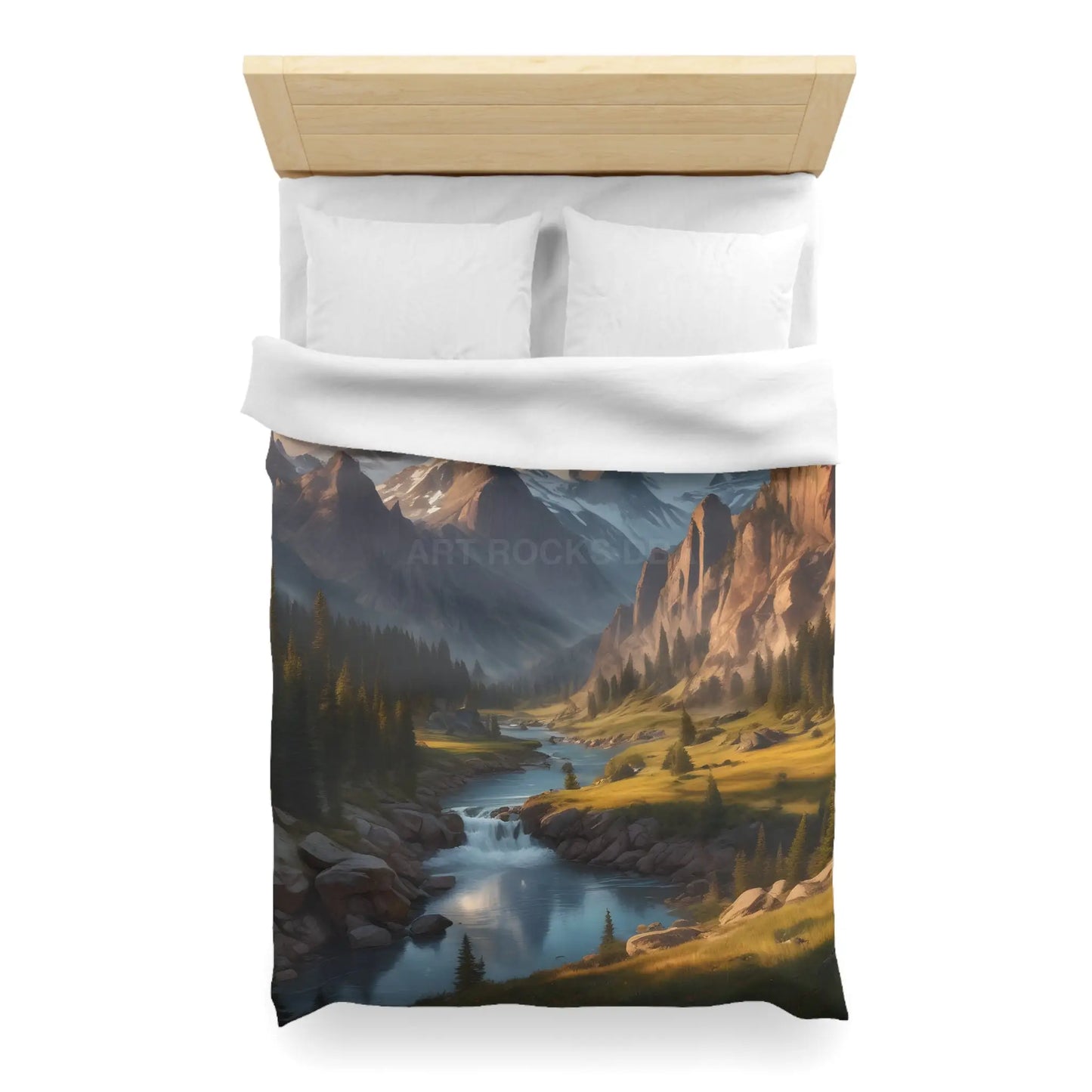 Mountain Lover’s Dream Microfiber Duvet Cover – Cozy Nature-Inspired Bedding for Outdoor Lovers - Home Decor