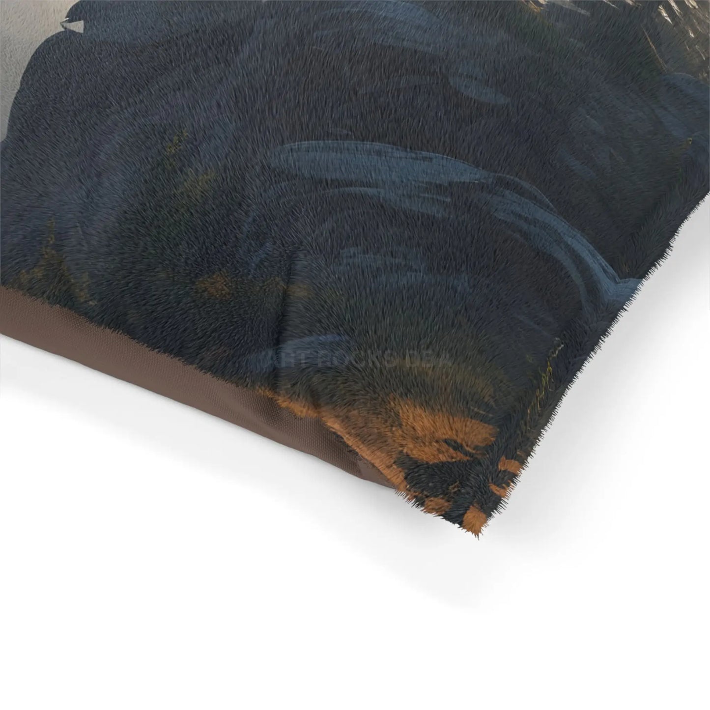 Mountain Mist Pet Bed — Cozy Rustic Scenic Dog & Cat Bed - Pets