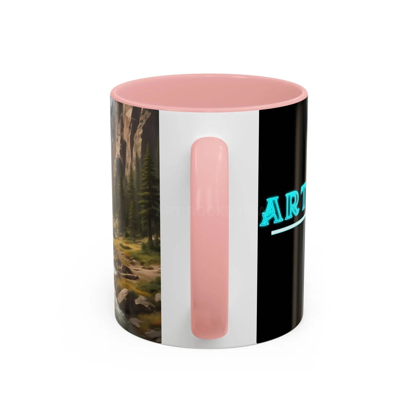 Mountain River Coffee Mug – Scenic Wilderness Accent Mug (11/15oz) - Mug