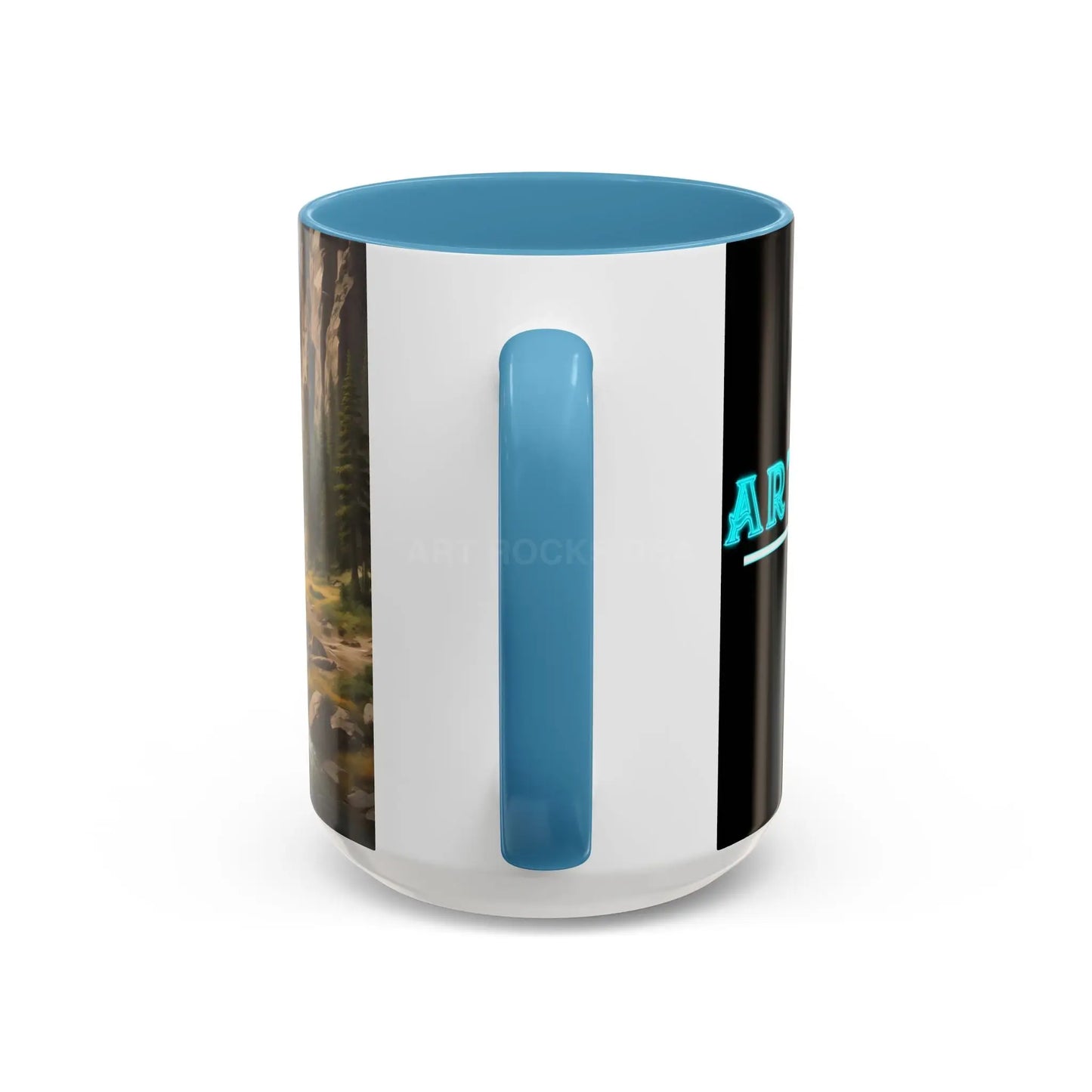 Mountain River Coffee Mug – Scenic Wilderness Accent Mug (11/15oz) - Mug