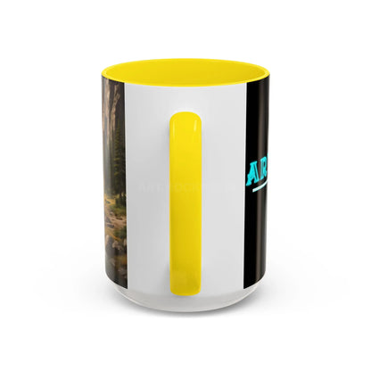 Mountain River Coffee Mug – Scenic Wilderness Accent Mug (11/15oz) - Mug
