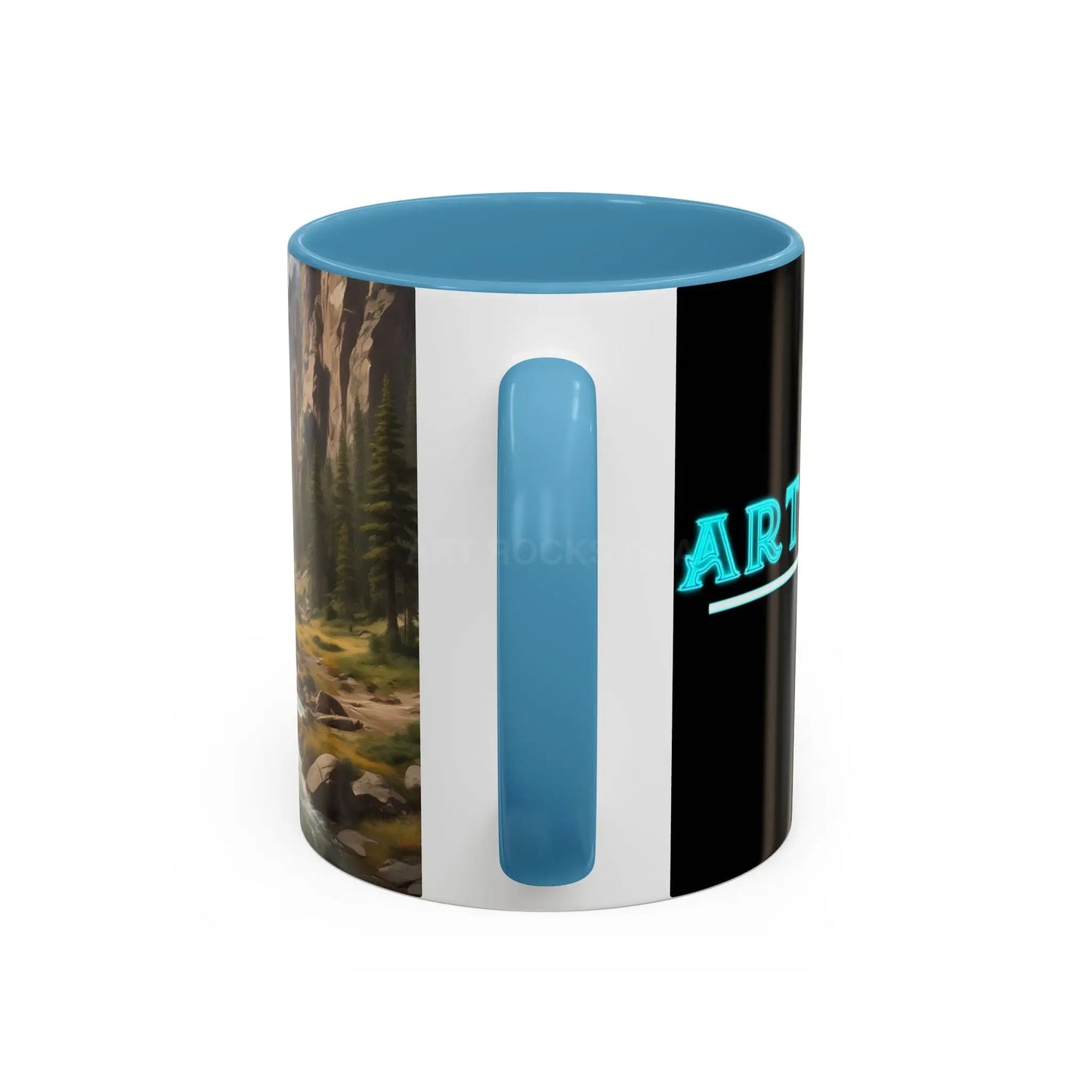 Mountain River Coffee Mug – Scenic Wilderness Accent Mug (11/15oz) - Mug