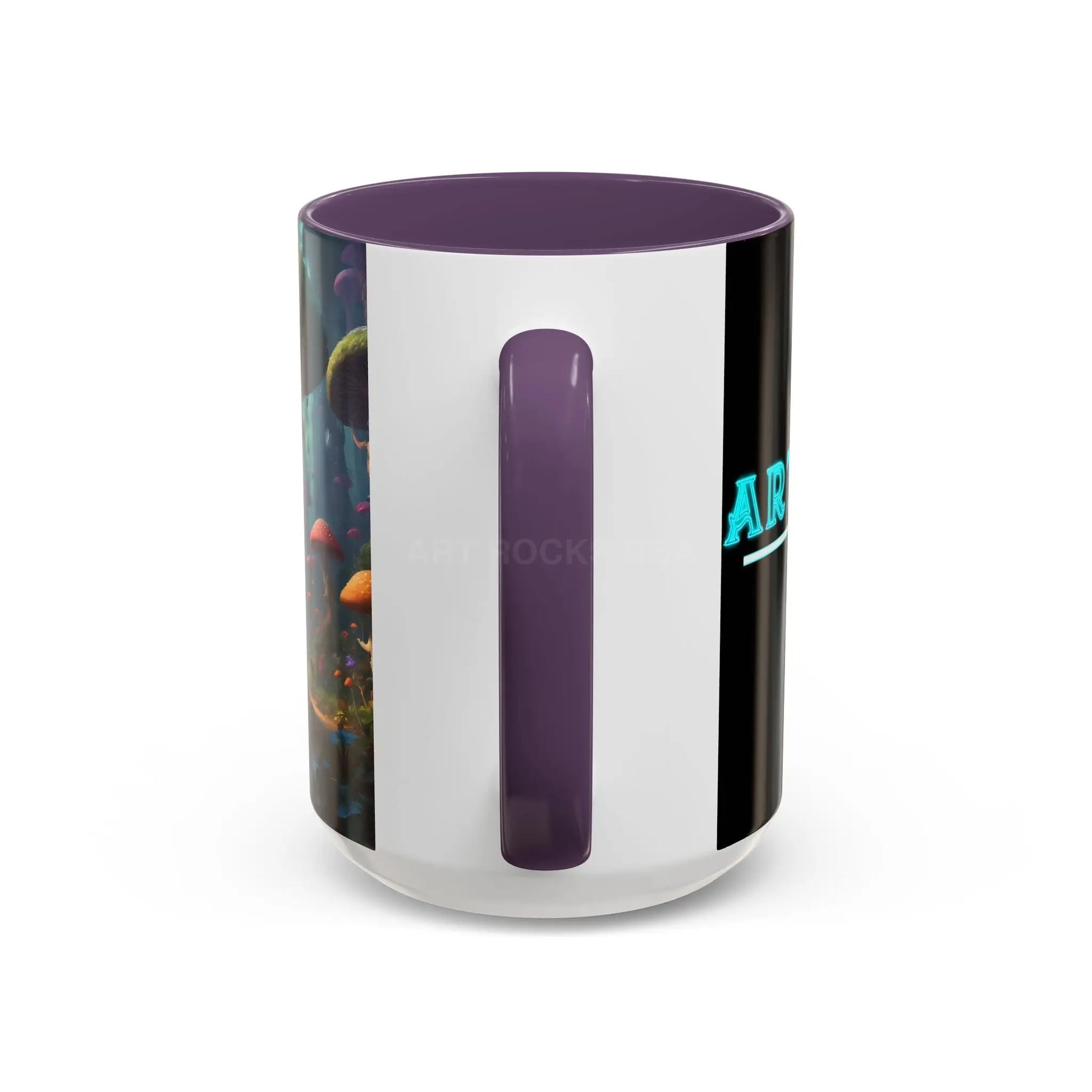 Mushroom Forest Accent Coffee Mug — Fantasy Nature 11/15oz - Mug