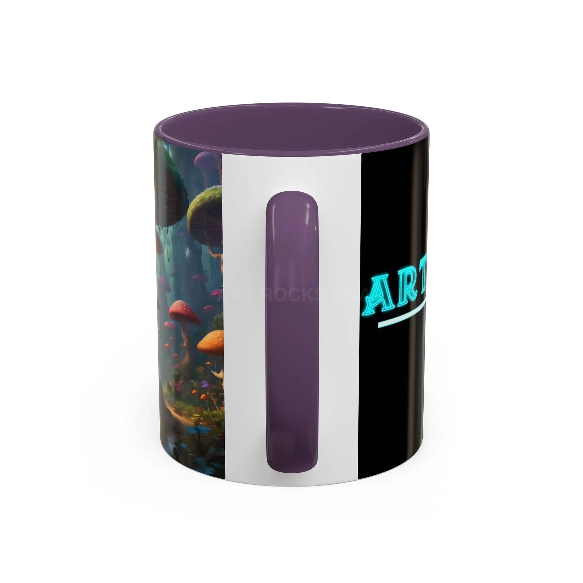 Mushroom Forest Accent Coffee Mug — Fantasy Nature 11/15oz - Mug