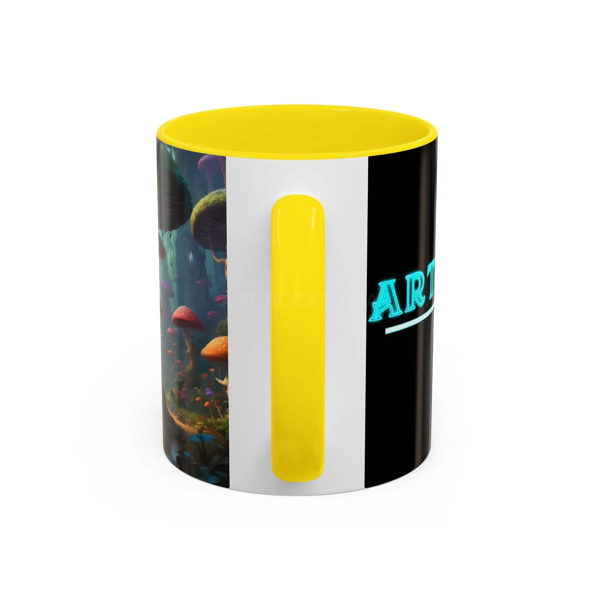 Mushroom Forest Accent Coffee Mug — Fantasy Nature 11/15oz - Mug