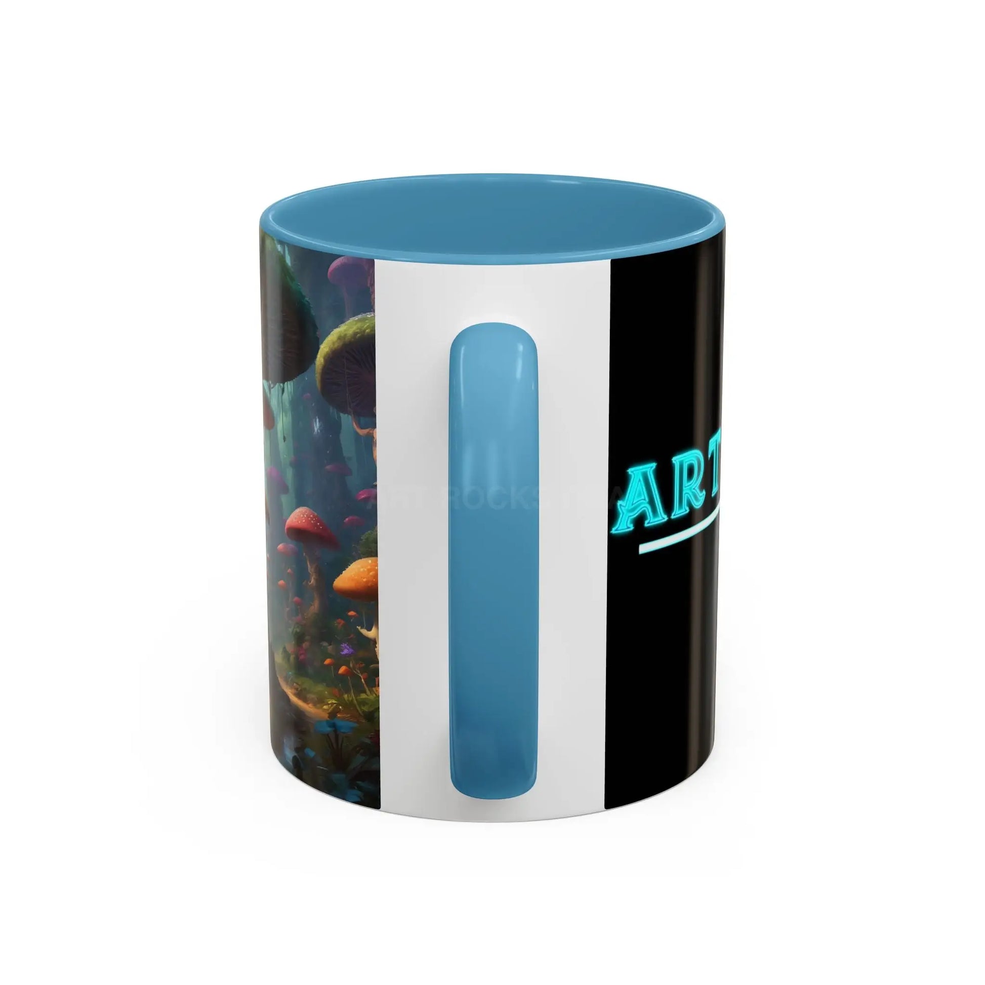 Mushroom Forest Accent Coffee Mug — Fantasy Nature 11/15oz - Mug