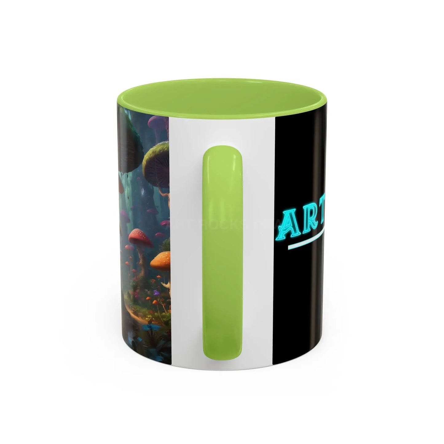 Mushroom Forest Accent Coffee Mug — Fantasy Nature 11/15oz - Mug