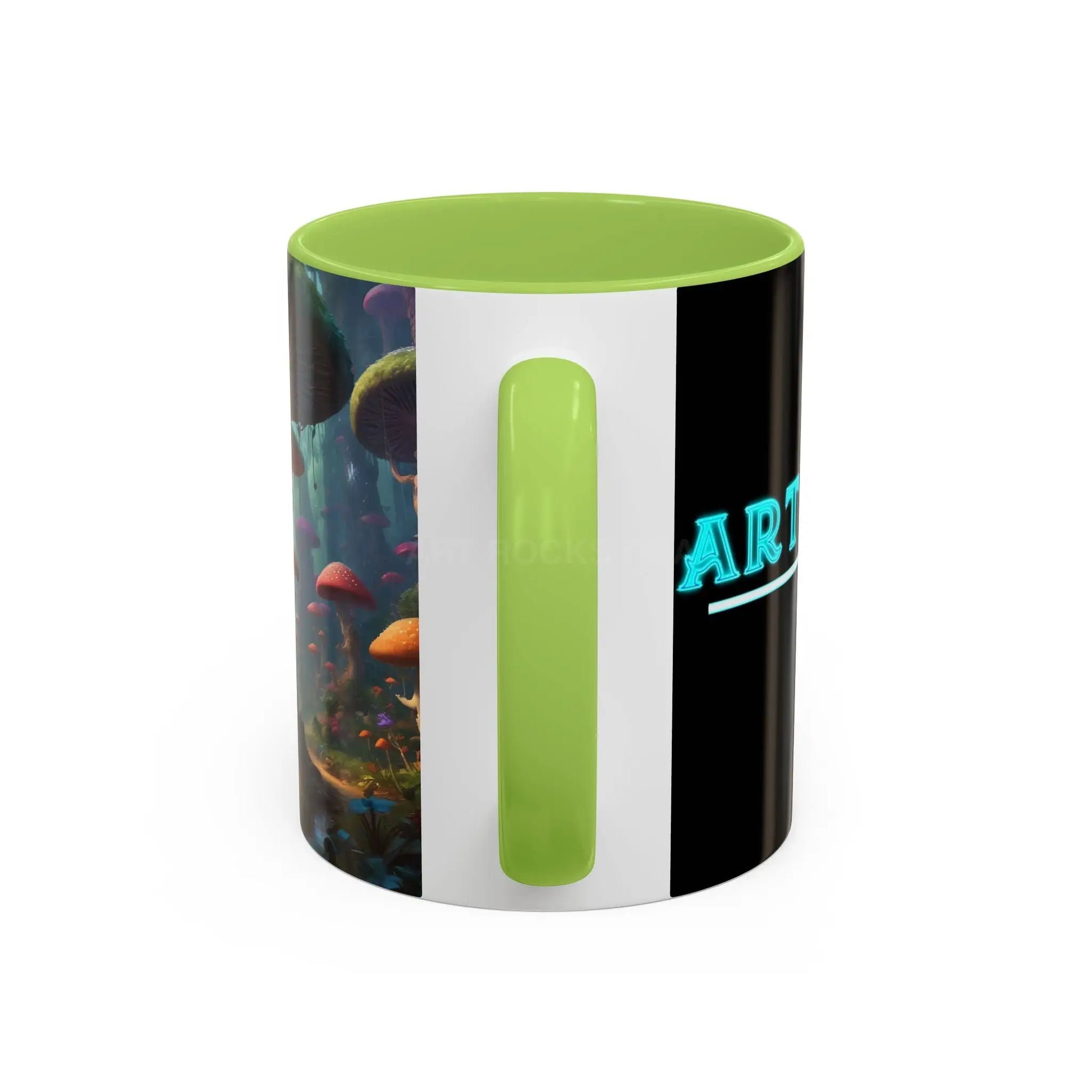 Mushroom Forest Accent Coffee Mug — Fantasy Nature 11/15oz - Mug