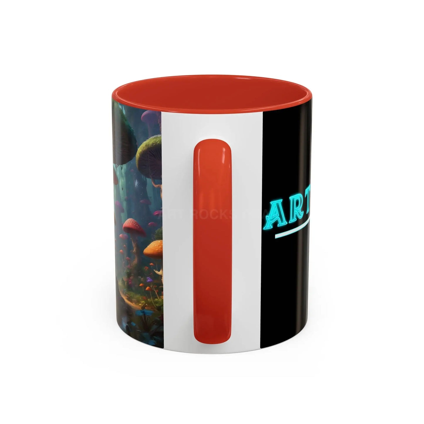 Mushroom Forest Accent Coffee Mug — Fantasy Nature 11/15oz - Mug