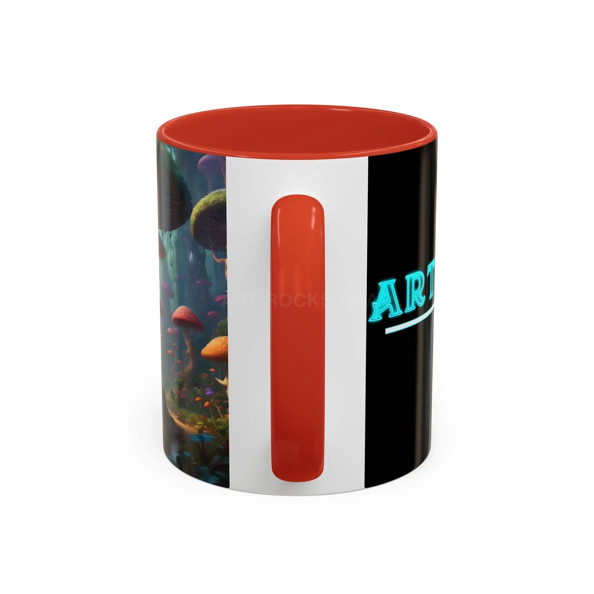 Mushroom Forest Accent Coffee Mug — Fantasy Nature 11/15oz - Mug