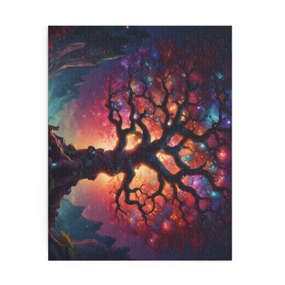 Mystic Crystal Rainbow Tree of Life Jigsaw Puzzle — 252/500/120-Piece - Puzzle
