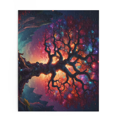 Mystic Crystal Rainbow Tree of Life Jigsaw Puzzle — 252/500/120-Piece - Puzzle