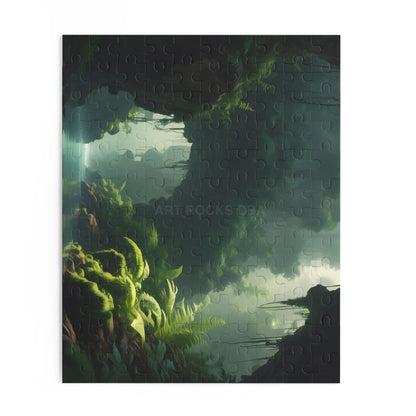 Mystic Forest River Puzzle — Scenic 120/252/500-Piece Jigsaw - Puzzle