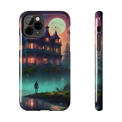 Mystical Haunted Mansion Phone Cases Tough Phone Cover Spooky Gift Halloween Decor Unique Phone Accessory - iPhone 11