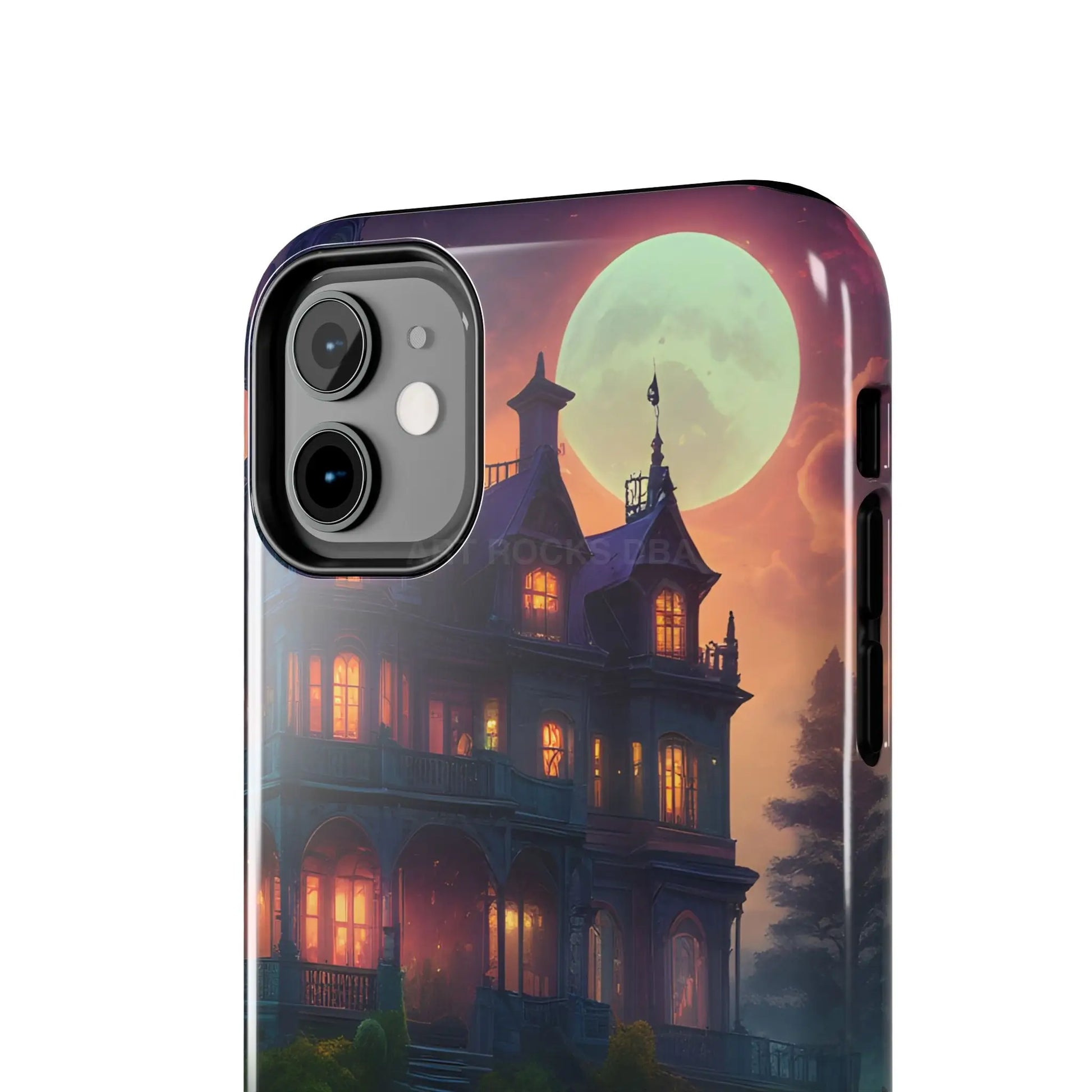 Mystical Haunted Mansion Phone Cases Tough Phone Cover Spooky Gift Halloween Decor Unique Phone Accessory - Phone Case