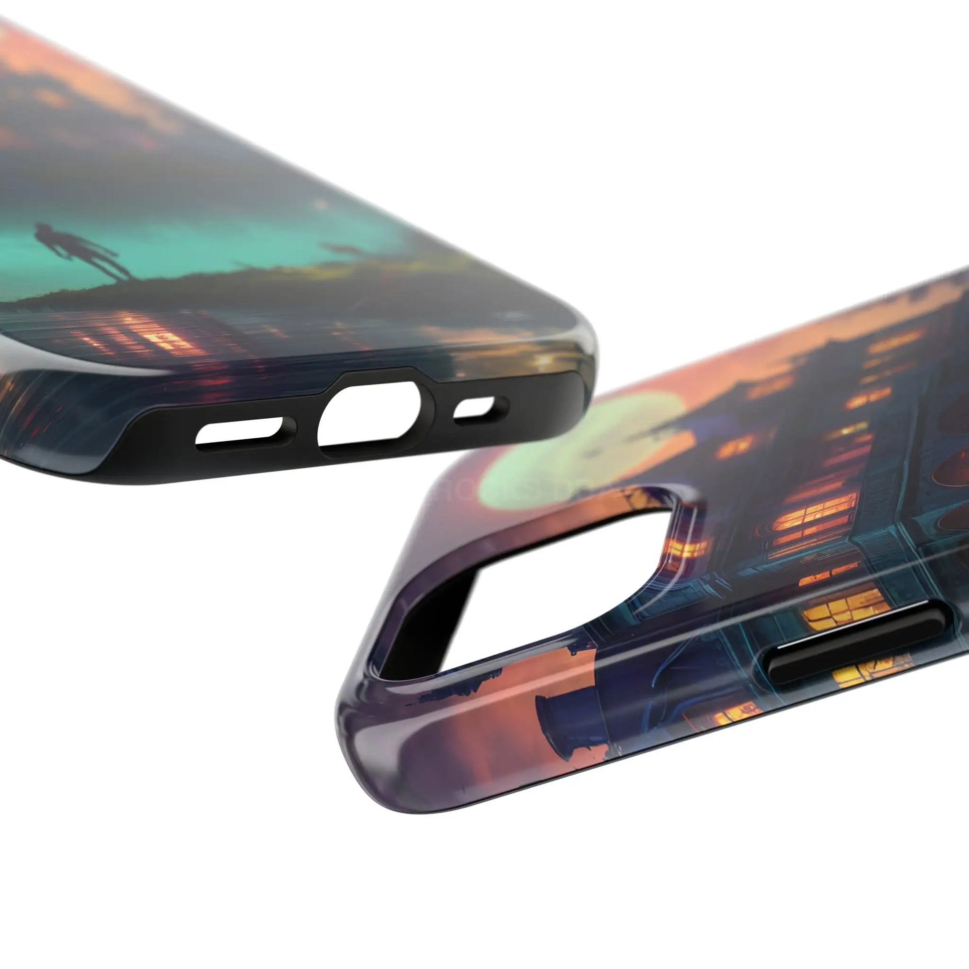 Mystical Haunted Mansion Phone Cases Tough Phone Cover Spooky Gift Halloween Decor Unique Phone Accessory - Phone Case