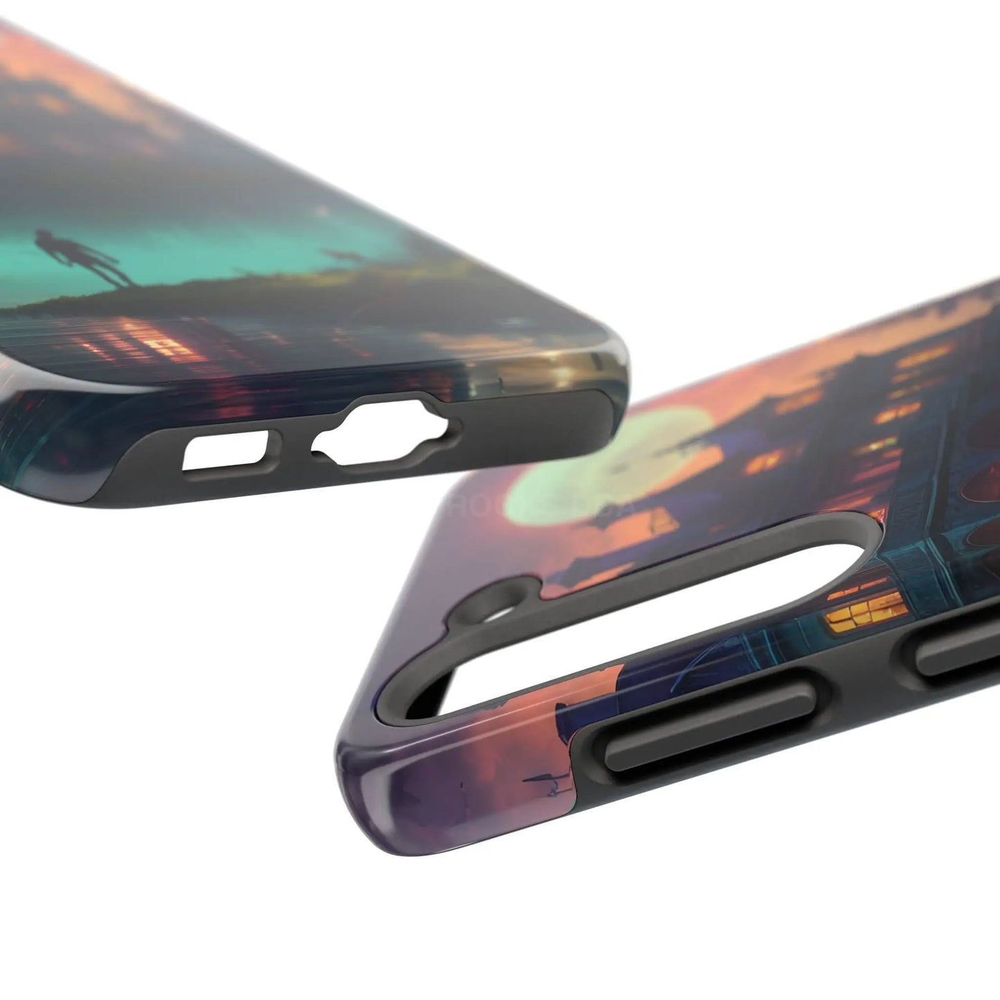 Mystical Haunted Mansion Phone Cases Tough Phone Cover Spooky Gift Halloween Decor Unique Phone Accessory - Phone Case