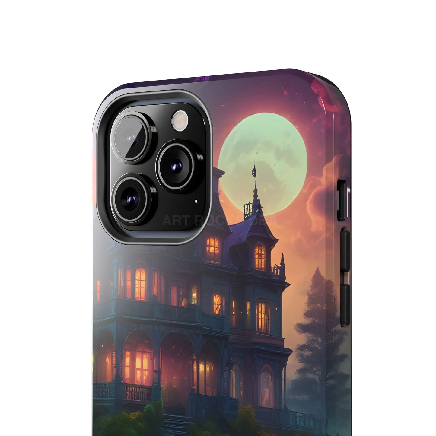 Mystical Haunted Mansion Phone Cases Tough Phone Cover Spooky Gift Halloween Decor Unique Phone Accessory - Phone Case