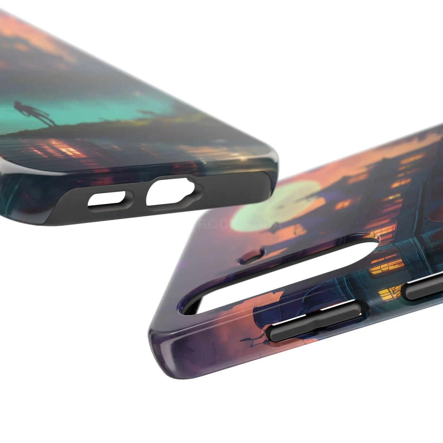 Mystical Haunted Mansion Phone Cases Tough Phone Cover Spooky Gift Halloween Decor Unique Phone Accessory - Phone Case