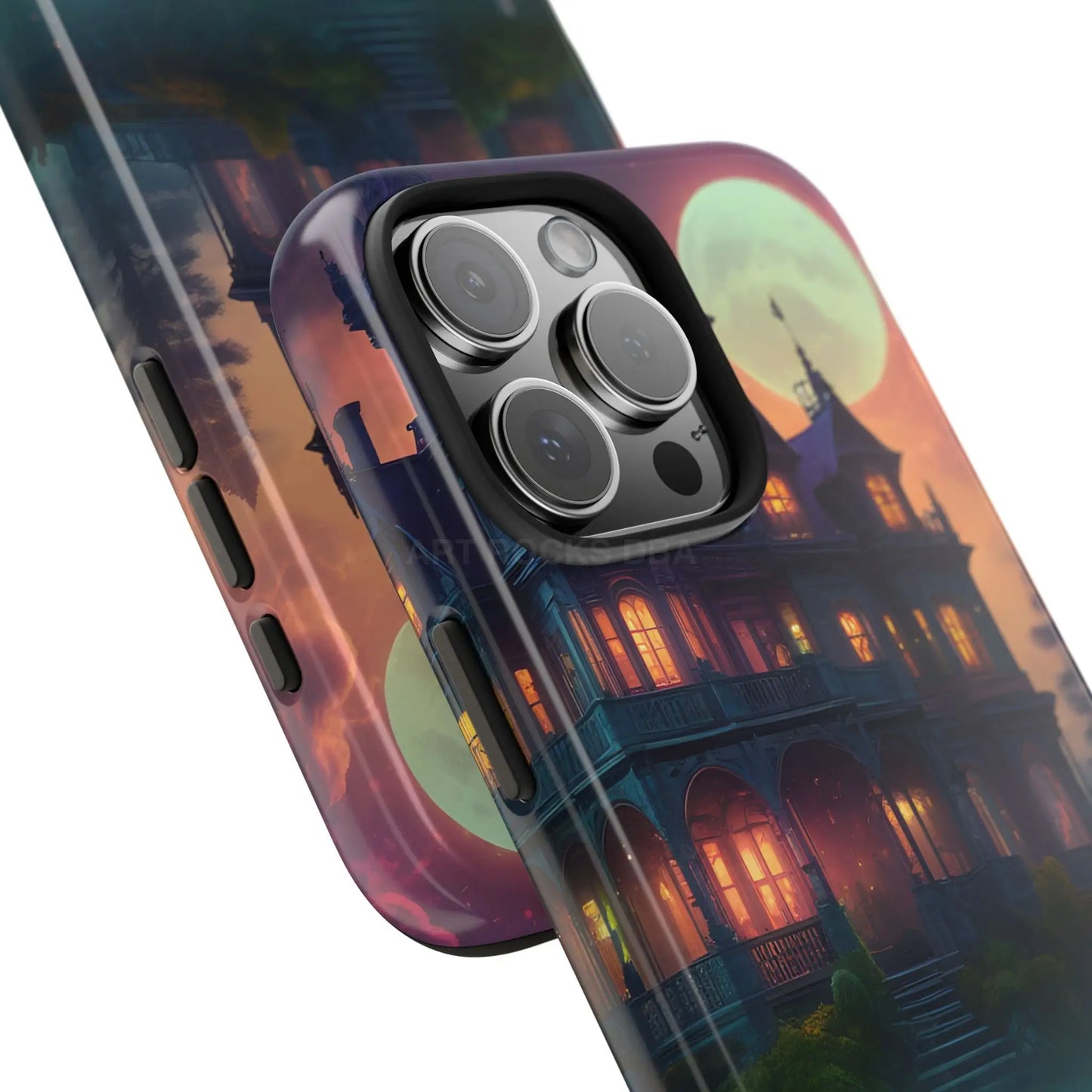 Mystical Haunted Mansion Phone Cases Tough Phone Cover Spooky Gift Halloween Decor Unique Phone Accessory - Phone Case