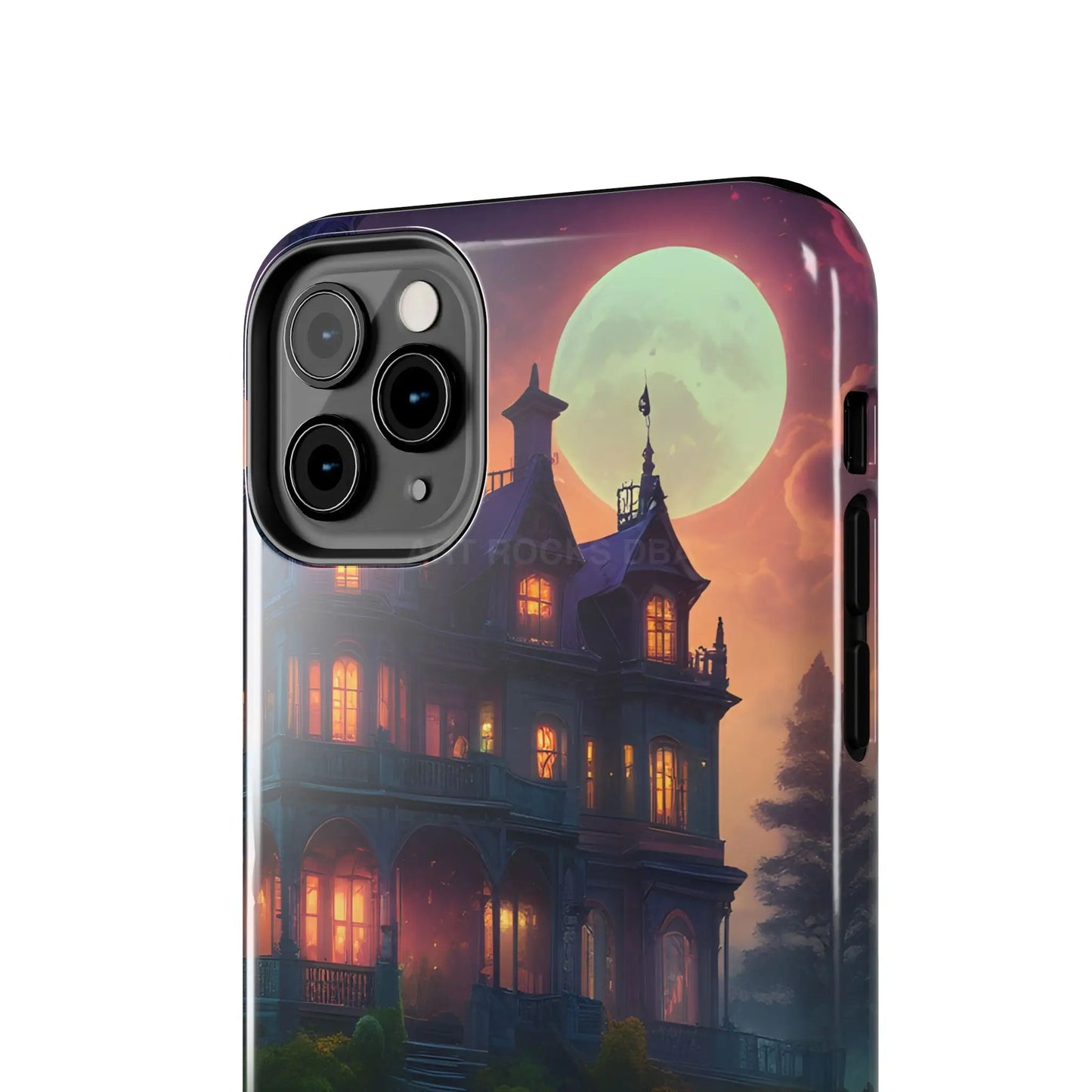 Mystical Haunted Mansion Phone Cases Tough Phone Cover Spooky Gift Halloween Decor Unique Phone Accessory - Phone Case