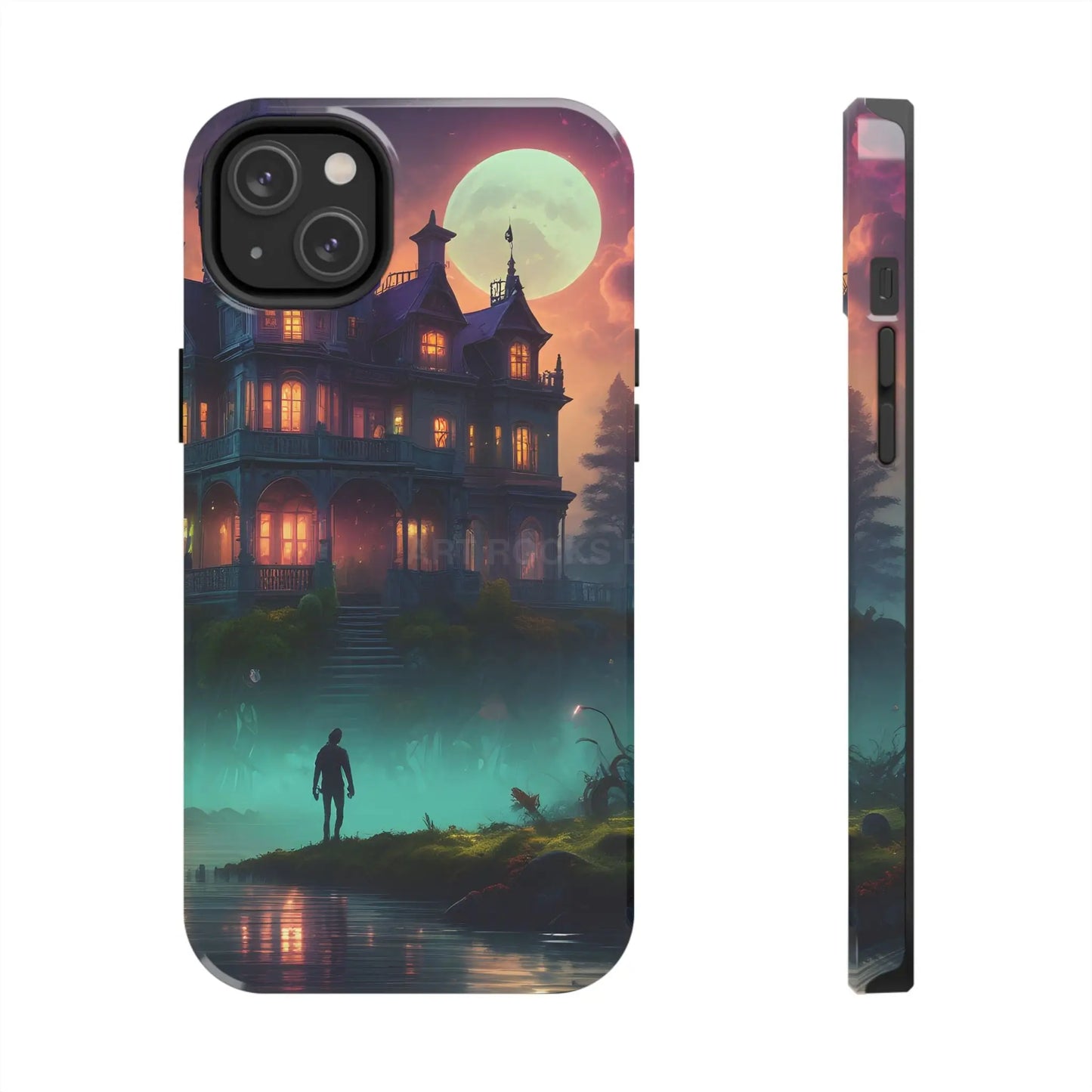 Mystical Haunted Mansion Phone Cases Tough Phone Cover Spooky Gift Halloween Decor Unique Phone Accessory - iPhone 14