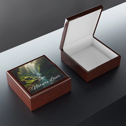 Nature Lover Jewelry Box — Fern River Keepsake Box - Home Decor