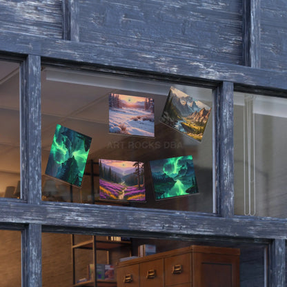 Nature Lover Sticker Sheet Bundle | Aesthetic Art Stickers for Journals Scrapbooking Gifts Home Decor and DIY Projects