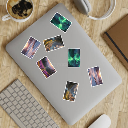 Nature Lover Sticker Sheet Bundle | Aesthetic Art Stickers for Journals Scrapbooking Gifts Home Decor and DIY Projects