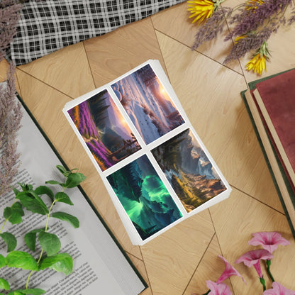 Nature Lover Sticker Sheet Bundle | Aesthetic Art Stickers for Journals Scrapbooking Gifts Home Decor and DIY Projects