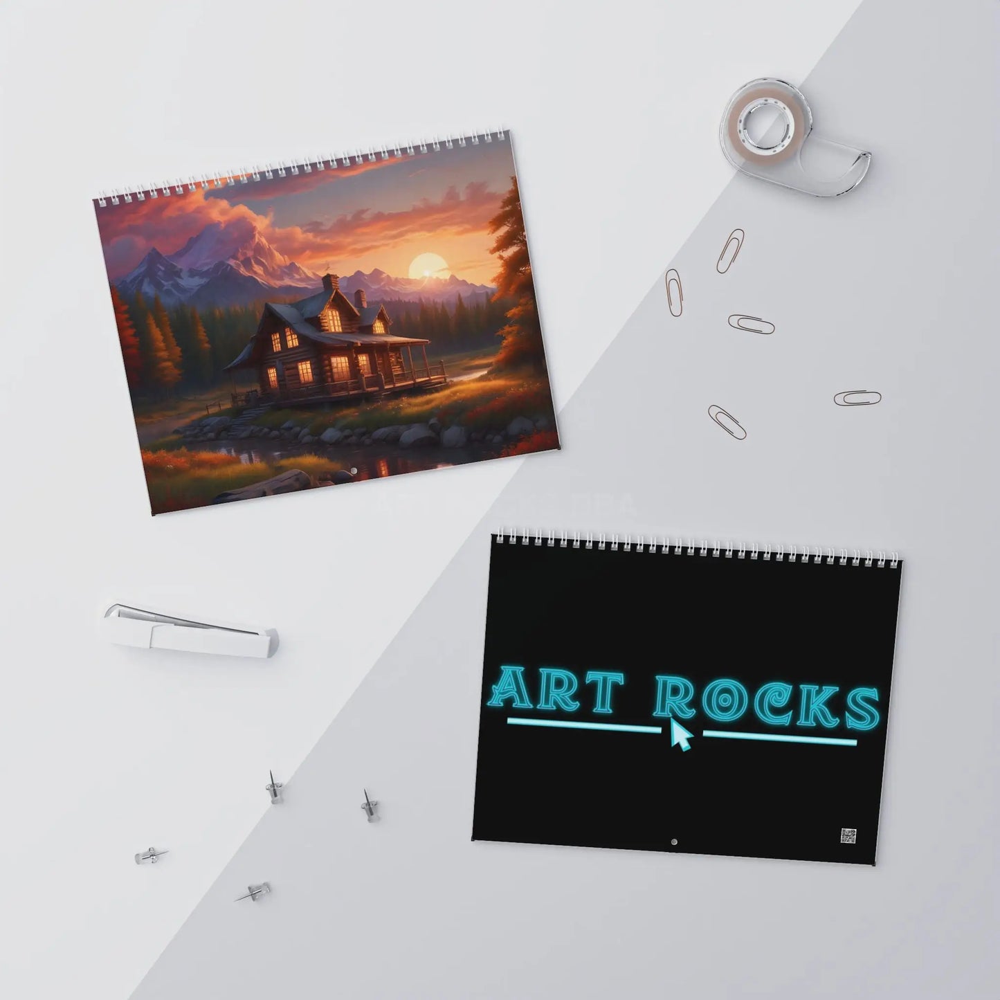 Nature Wall Calendar (All Seasons Included) - 11’’ x 8.5’’ / Glossy - Calendar