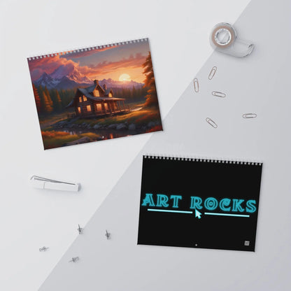 Nature Wall Calendar (All Seasons Included) - 11’’ x 8.5’’ / Glossy - Calendar