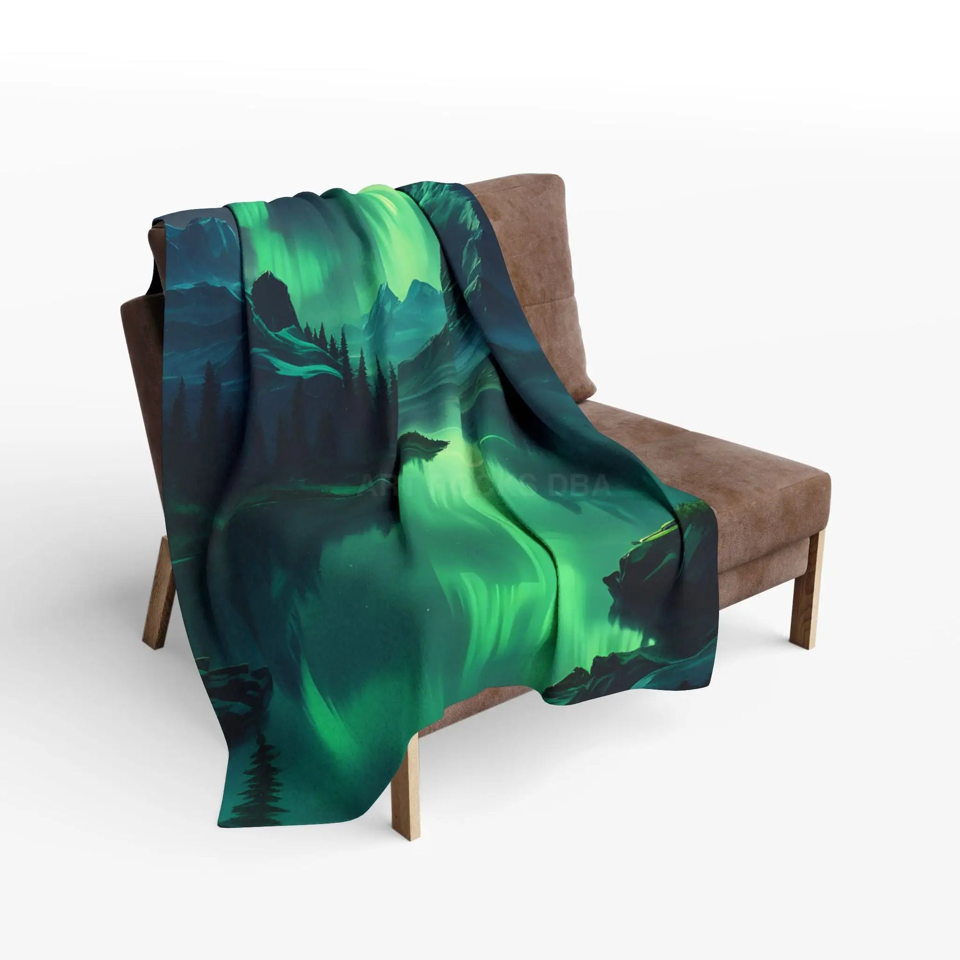 Northern Lights Arctic Fleece Blanket - Cozy Decor for Nature Lovers - Home Decor